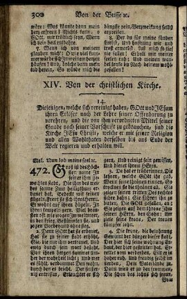 XIV. Von der christlichen Kirche.