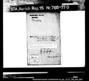 Die Genehmigung für Hero Gerdes Warfen in Dornumergrode zur Führung des Familiennamens Höting