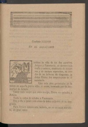 Capítulo XXXVIII - En el sanatorio