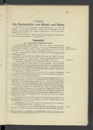 § 1. Chemische Zusammensetzung