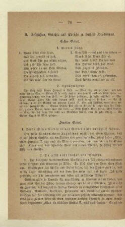 II. Geschichten, Gedichte und Sprüche zu Luthers Katechismus