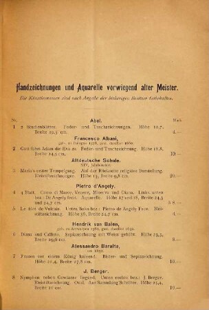 Lager-Katalog. 32. 1898