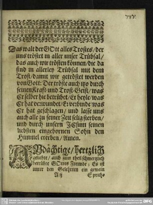 Leichenpredigt : Christliche Leichpredigt. Der Text. Exordium. Tractatio