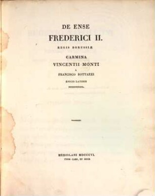 De ense Frederici II. regis Borussiae