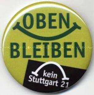 Initiative "Kopfbahnhof 21", Montagsdemonstration gegen den Umbau des Stuttgarter Hauptbahnhofs