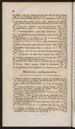 Historia ecclesiastica.