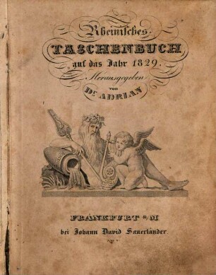 Rheinisches Taschenbuch auf das Jahr .... 1829, 1829