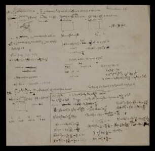 [Mathematische Notizen]