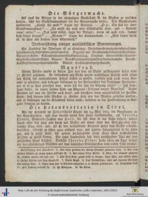 Die Bürgerwache.