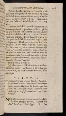 305-310, Caput IV
