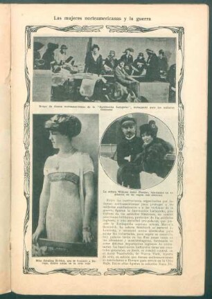 Las mujeres norteamericanas y la guerra
