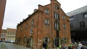 Klaipeda: Bebauung am Fluß Danés