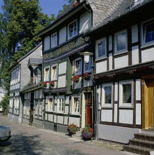 Goslar. Historisches Fachwerkwohnhaus. Am Liebfrauenberg
