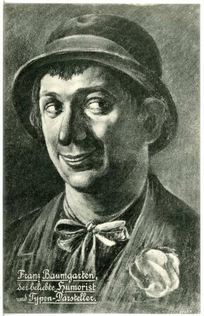 Meißen. Humorist Franz Baumgarten