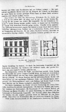 Fig. 292 u. 293. Lessing'sches Wohnhaus