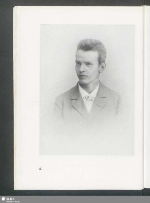 Hans Luther. Jugendbildnis