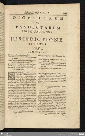 Liber Secundus De Jurisdictione