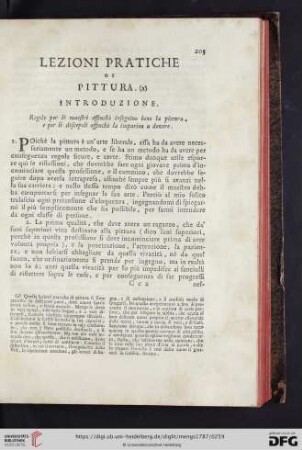 Lezione pratiche di pittura