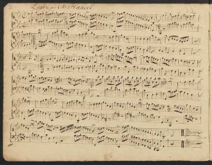Lessons; cemb; c-Moll; HWV deest