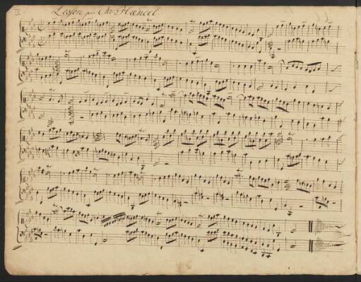 Lessons; cemb; c-Moll; HWV deest