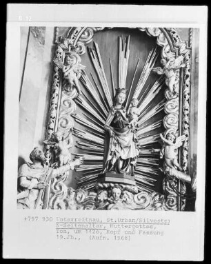 Nord-Seitenaltar, Muttergottes
