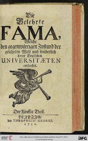 Der Fünffte Theil