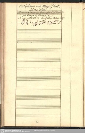 Antiphona ante Magnificat