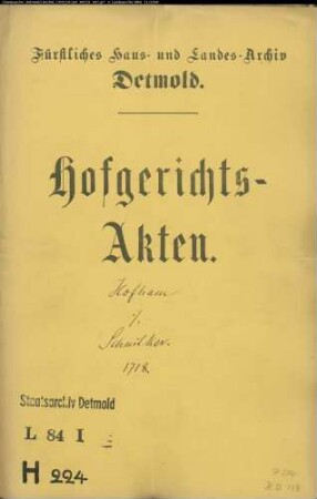 Hofham, Heinrich zu Bremen gegen Bernd Schnitkers Witwe Adelheid Doht zu Lemgo - Schuldforderung