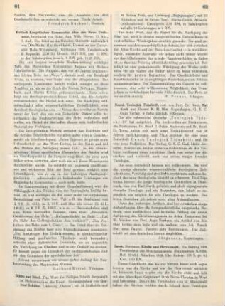 61-62 [Rezension] Bilder zur Bibel