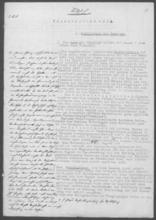 Sulzdorf mit Oberscheffach: Pfarrbericht 1932