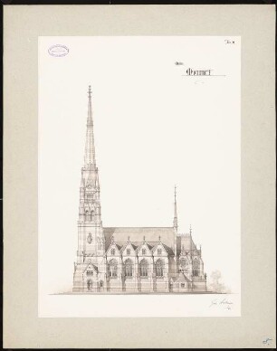 Kirche: Seitenansicht