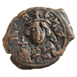 Münze, Follis, 643 / 644