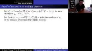 On modular representations of GL_2(L) for unramified L