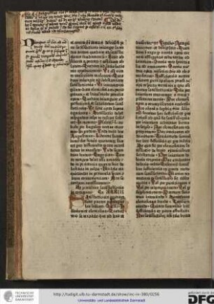 Satisfactionis quedam sunt partes principales scilicet oratio, ieiunium et elemosina...