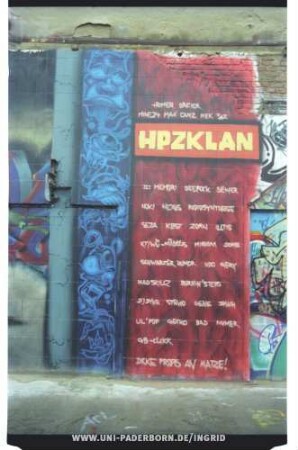 tRIMER DREIER MINE24 MAX CAN2 NEK SIZ HPZ KLAN | II: MEMORI DEEROCK SEWER NOKI NEXUS PHOTOSYNTHESE SEZA KEST ZORN ILLTIS KT/WÜ-MÄDELS MIRIAM DOME SCHWARZER HUMOR UDC GERY MAD SKILLZ BURNIN'STEPS DJDYNE STEWO GENIE SMAG LIL'POP GECKO BAD NUMER GB-CHKK | DICKE PROPS AN MATZE!