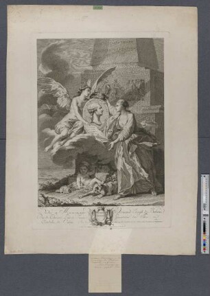[Gedenkblatt für Pierre-Laurent Buirette de Belloy]