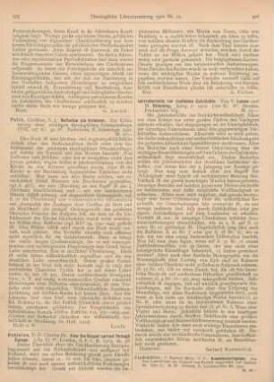276-277 [Rezension] Stadtmüller, Raphael Maria, Dominikanerlegende