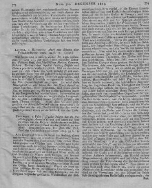 Auch eine Stimme über Volks-Mündigkeit. Leipzig: Hartmann 1819