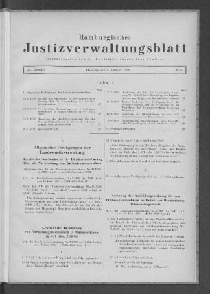 Änderung der Ausbildungsordnung für den Protokollführerdienst im Bezirk des hanseatischen Oberlandesgerichts