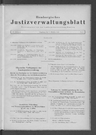 Änderung der Ausbildungsordnung für den Protokollführerdienst im Bezirk des hanseatischen Oberlandesgerichts