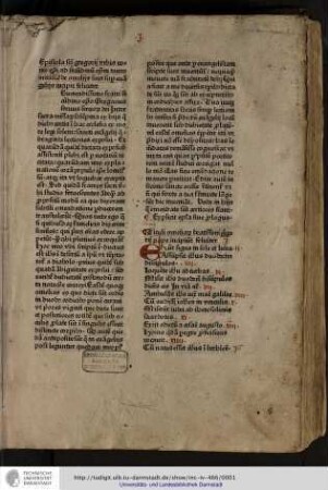 Gregorius : Homiliae super evangelia. [Enth.: ] Origines : Homiliae.