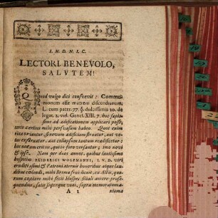 Henrici Klvveri Commentatio Ivridica Ad ICtorvm Axioma: Cvilibet In Svo Ad Coelvm Vsqve Aedificare Licet. Lingva Vernacvla: In wie weit der Rechts-Satz gegründet: Daß man biß an den Himmel zu bauen befugt sey : Vbi Axioma Breviter Explicatvr, Qvaestiones Ex Eo Flventes Resolvvntvr, Nec Tantvm Ampliationes , Sed Et Mvltae Exceptiones In Ivdicio Saepe Occvrrentes Addvntvr
