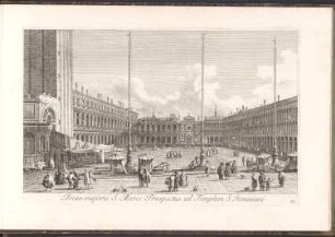 Venedig, XI. Area majoris S. Marci Prospectus ad Templum S. Jeminiani.