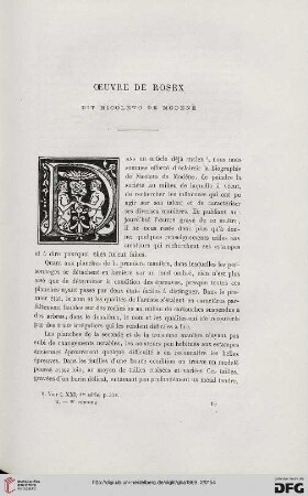 2. Pér. 2.1869: Œuvre de Rosex dit Nicoleto de Modène, [1]