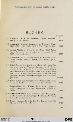 Bücher (Nr. 511 - 704)