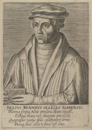 Bildnis des Beatvs Renanvs Selezes Tadiensis