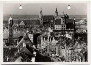 Augsburg, Türme der Stadt, Maximilianstraße