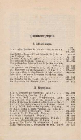 705-706 Inhaltsverzeichnis