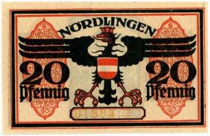 Geldschein / Notgeld, 20 Pfennig, 2.10.1918