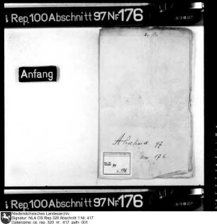 Gesuche um Rückgabe der während der französischen Besatzungszeit abgenommenen Fahnen und Waffen